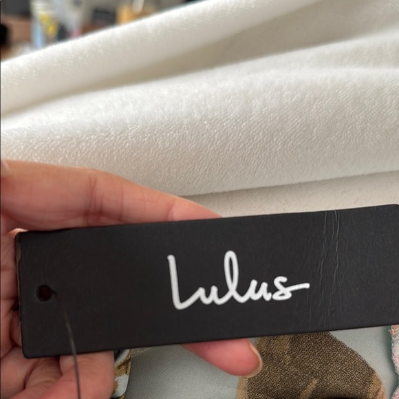 Lulu's Floral Maxi Skirt in Light Blue and Pink with tag - Picture 2 of 2